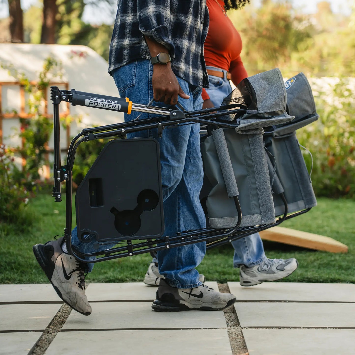 Freestyle Rocker™ with Side Table - Classic Prep