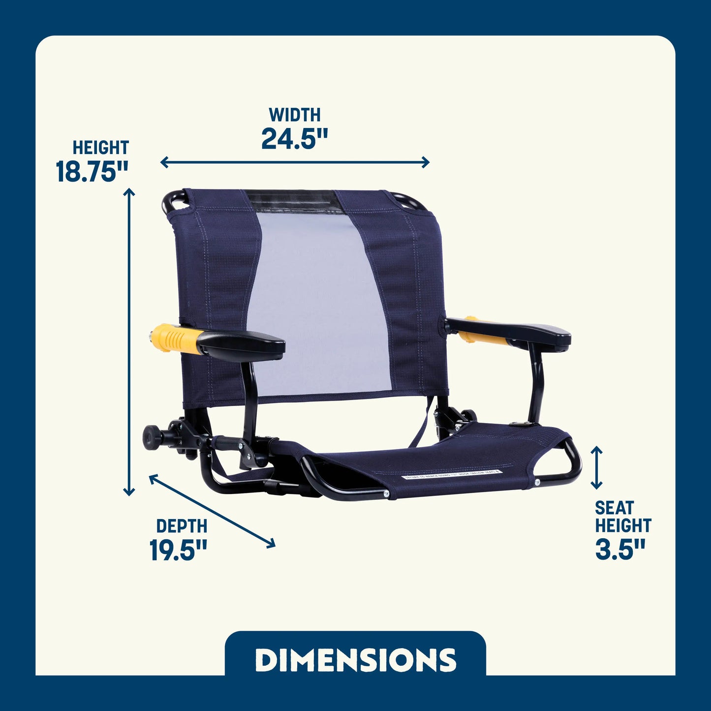 Stadium Rock-Cliner™ - Tailgate Support