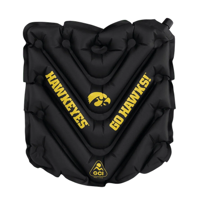 College V Seat™ Inflatable Stadium Cushion - Iowa Hawkeyes - Tailgate Style
