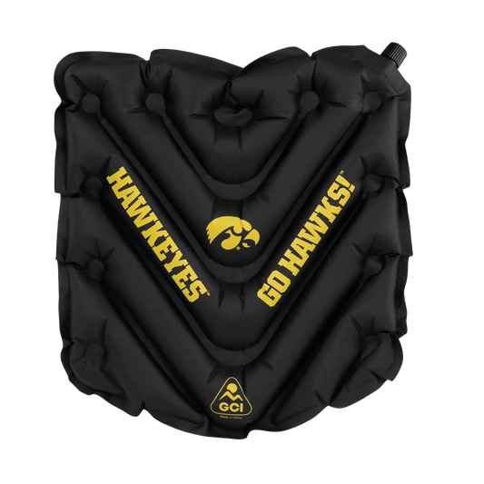 College V Seat™ Inflatable Stadium Cushion - Iowa Hawkeyes - Classic Fan Pick