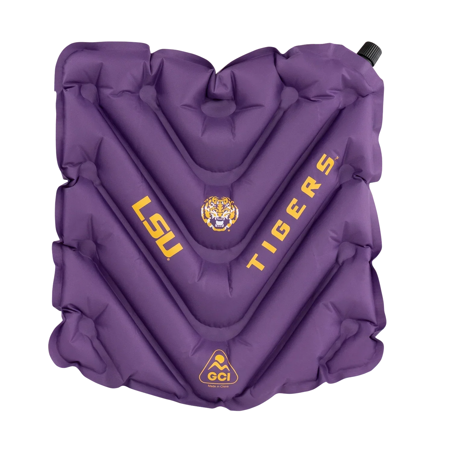 College V Seat™ Inflatable Stadium Cushion - LSU Tigers - Sideline Fit