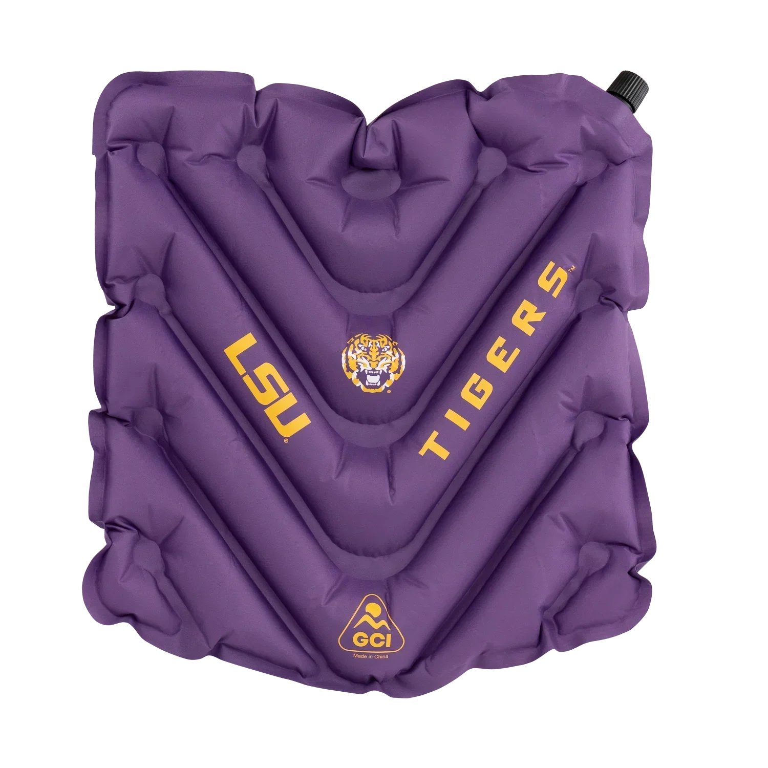 College V Seat™ Inflatable Stadium Cushion - LSU Tigers - Sideline Fit