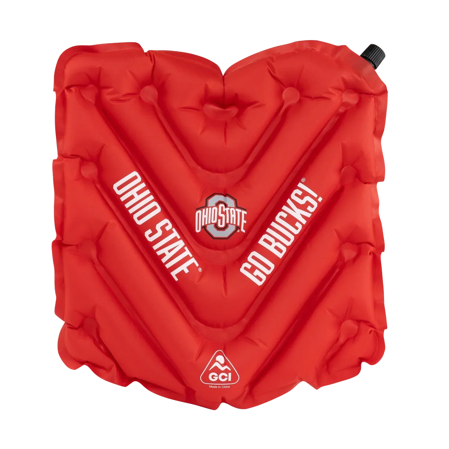 College V Seat™ Inflatable Stadium Cushion - Ohio State Buckeyes - Game Day Comfort