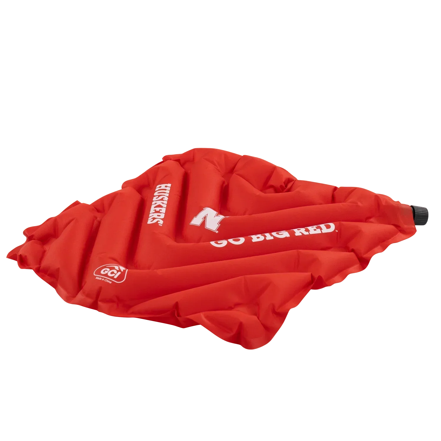 College V Seat™ Inflatable Stadium Cushion - Nebraska Cornhuskers - Stadium Comfort