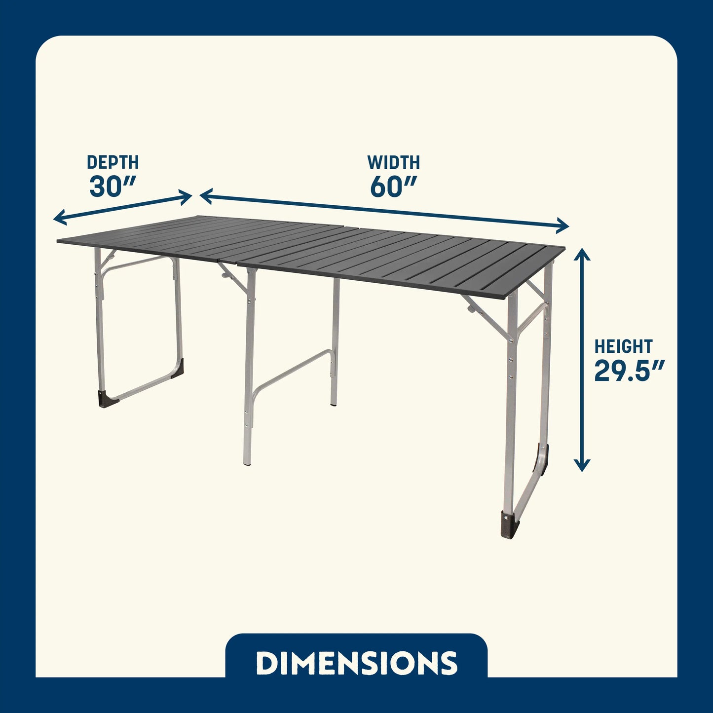 Slim-Fold Table XL™ - Outdoor Prep