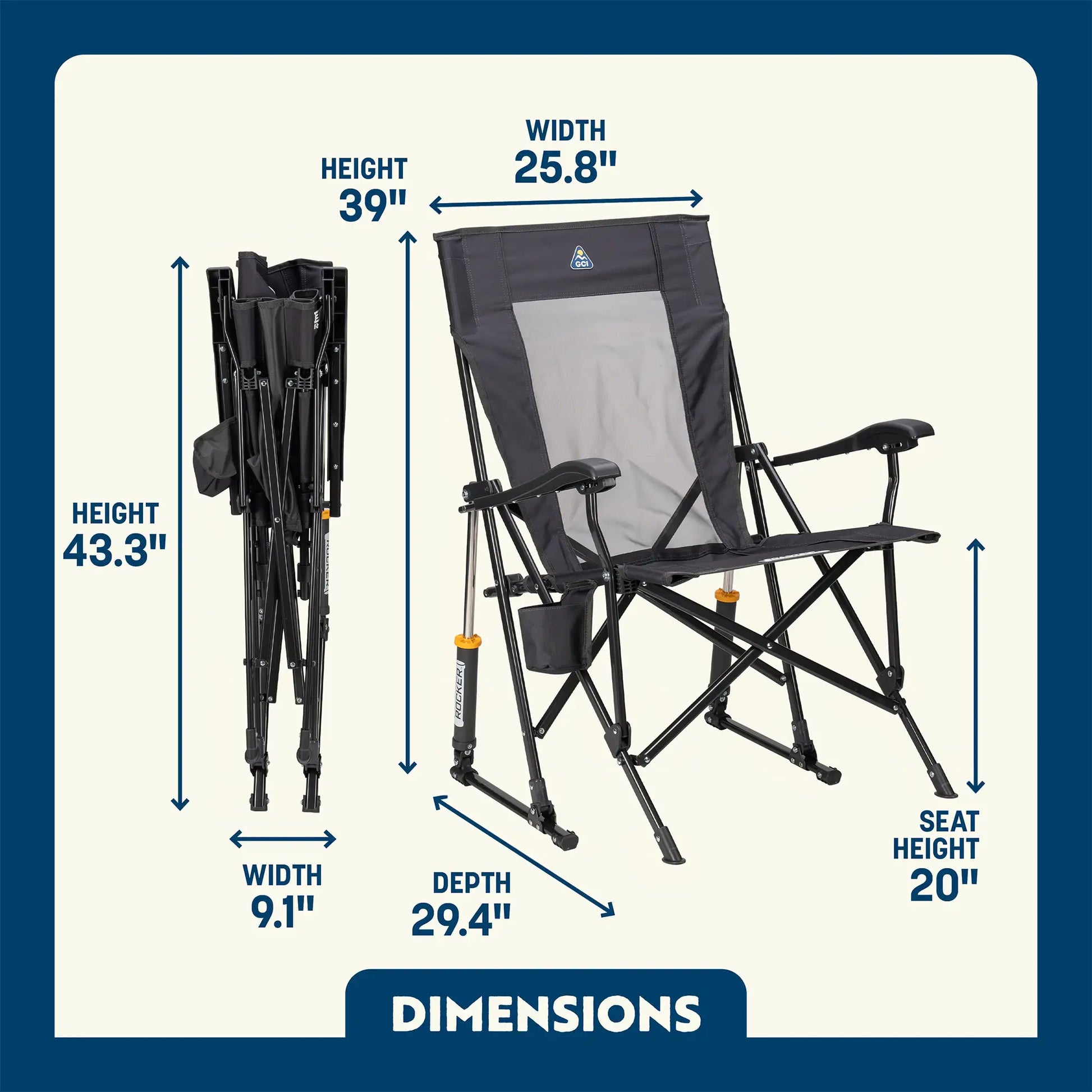 RoadTrip Rocker™ - Cozy Outdoor