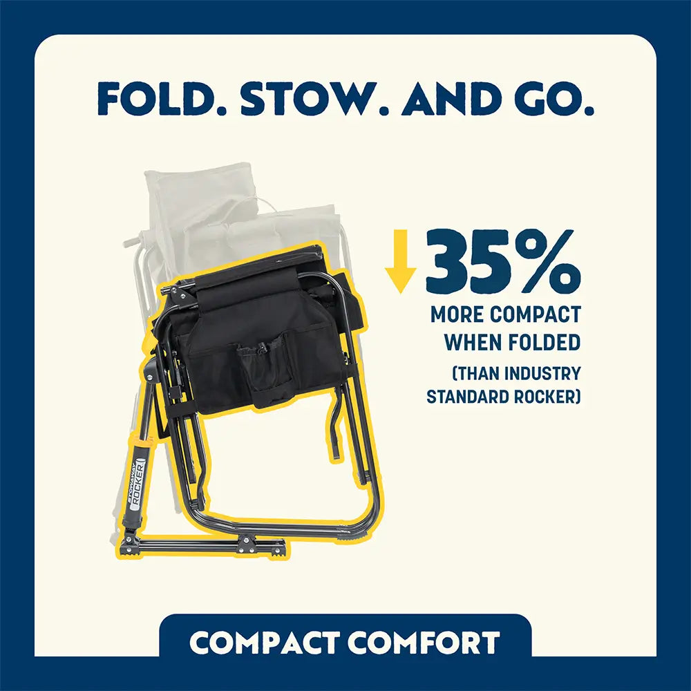 Stowaway Rocker™ - Travel Style