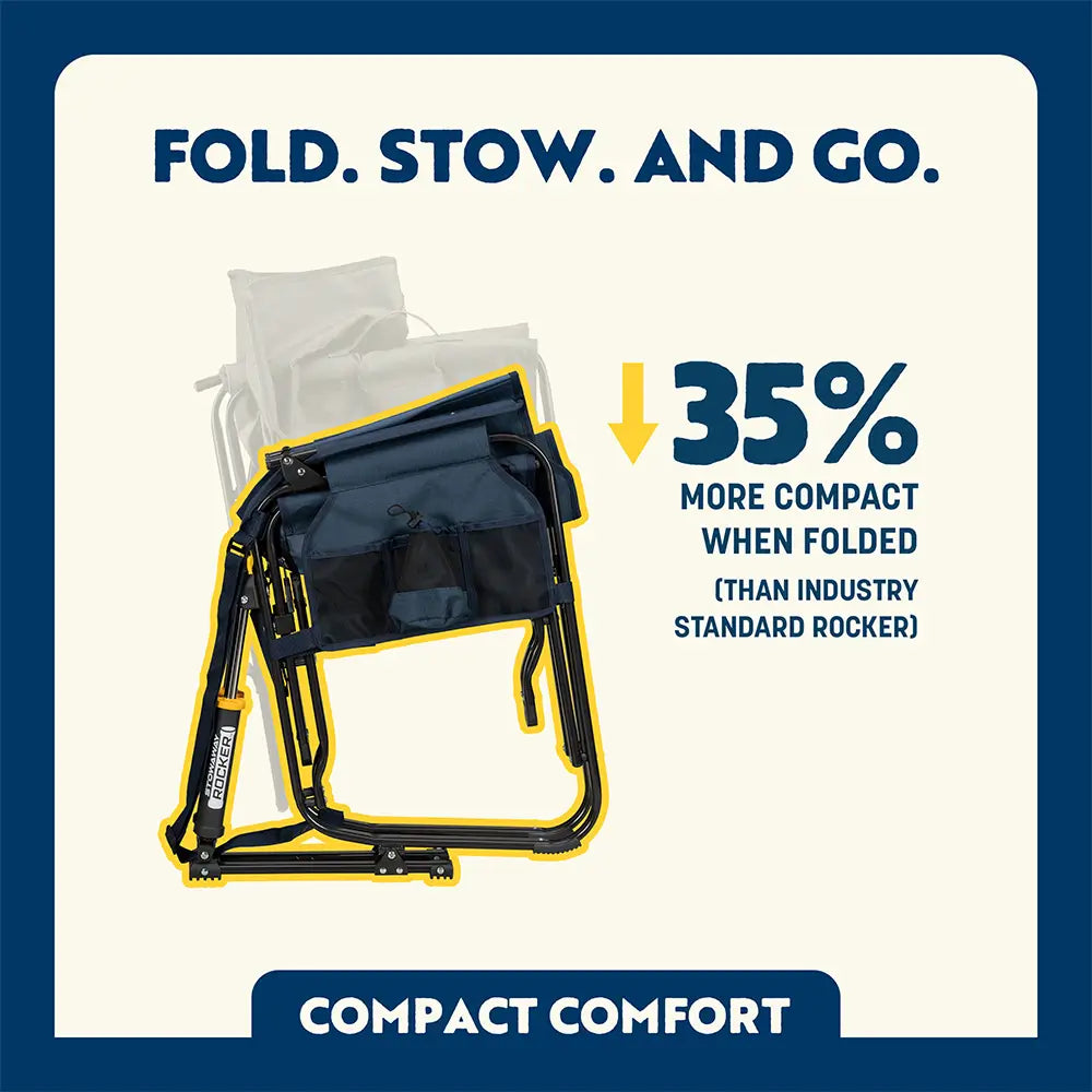 Stowaway Rocker™ - Outdoor Relax