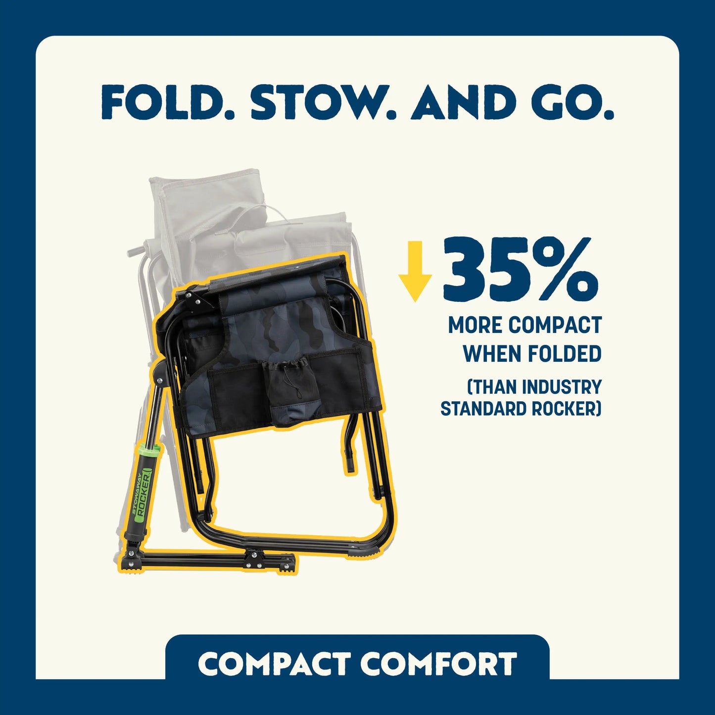 Stowaway Rocker™ - Outdoor Relax