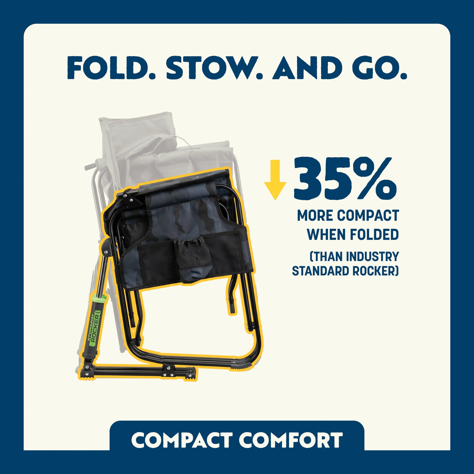 Stowaway Rocker™ - Outdoor Relax