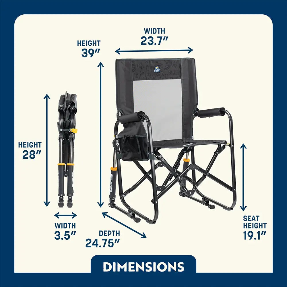 Stowaway Rocker™ - Travel Style
