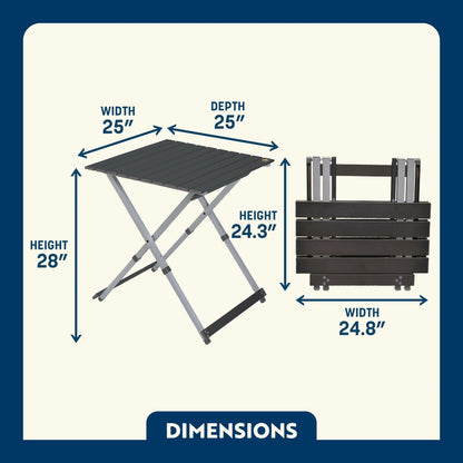 Compact Camp Table 25™ - Tailgate Station