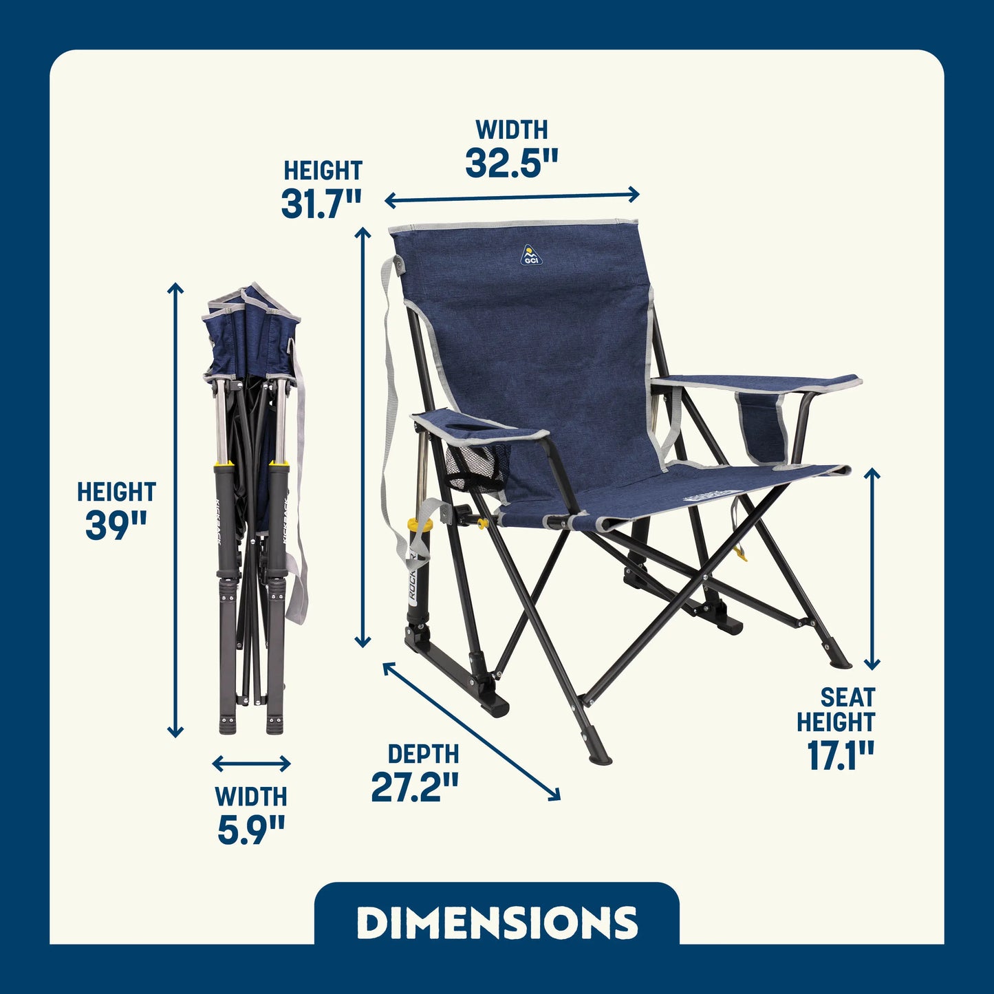 Kickback Rocker™ - Camp Comfort