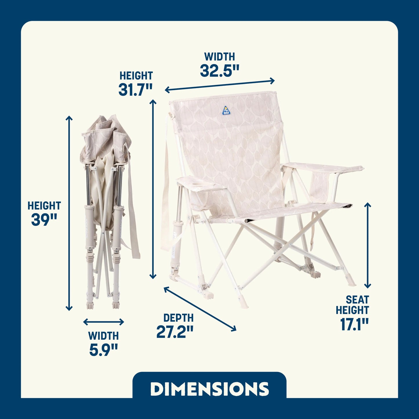 Kickback Rocker™ - Camp Comfort