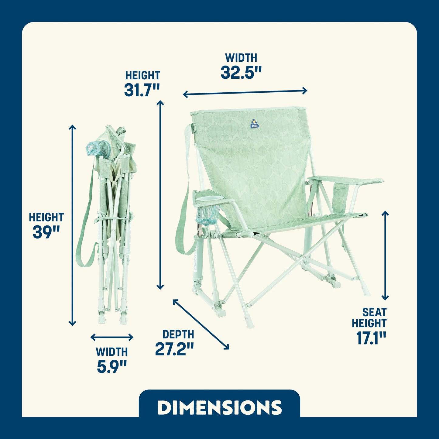 Kickback Rocker™ - Camp Comfort