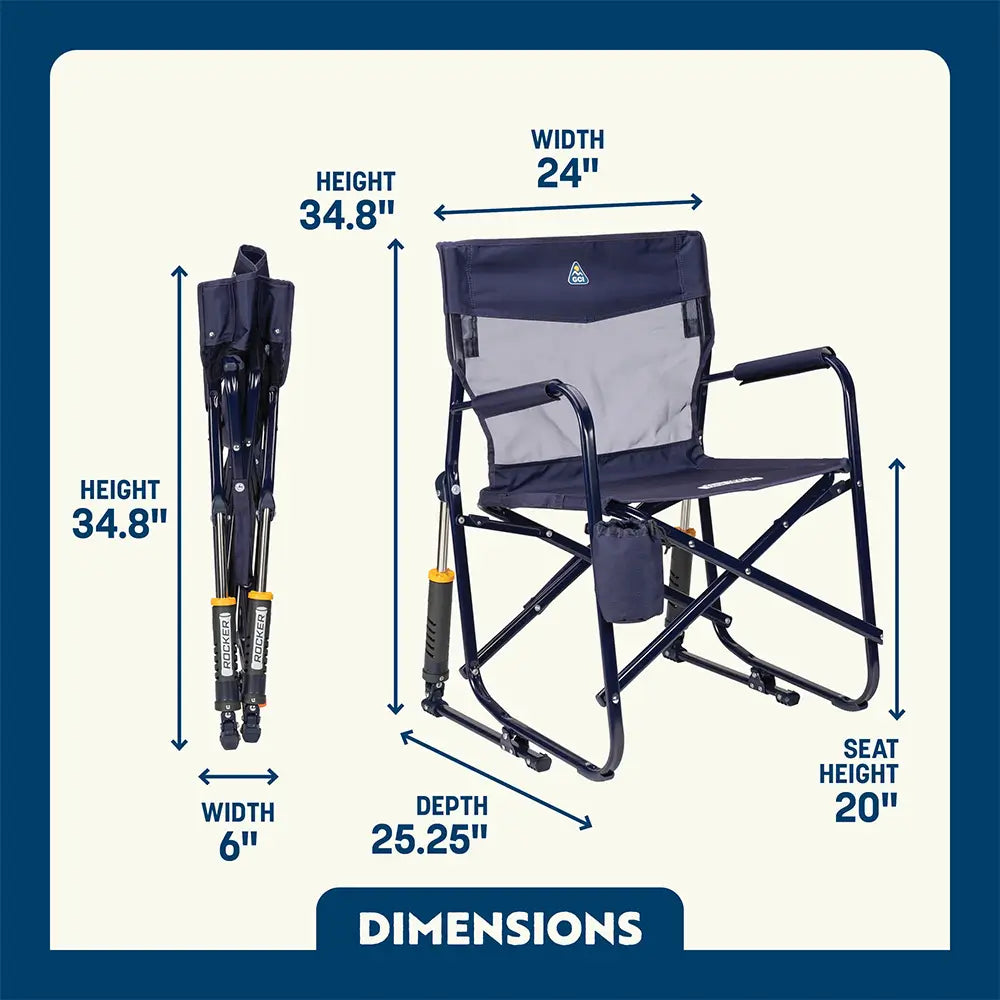 Freestyle Rocker Elite™ - Outdoor Camp Style