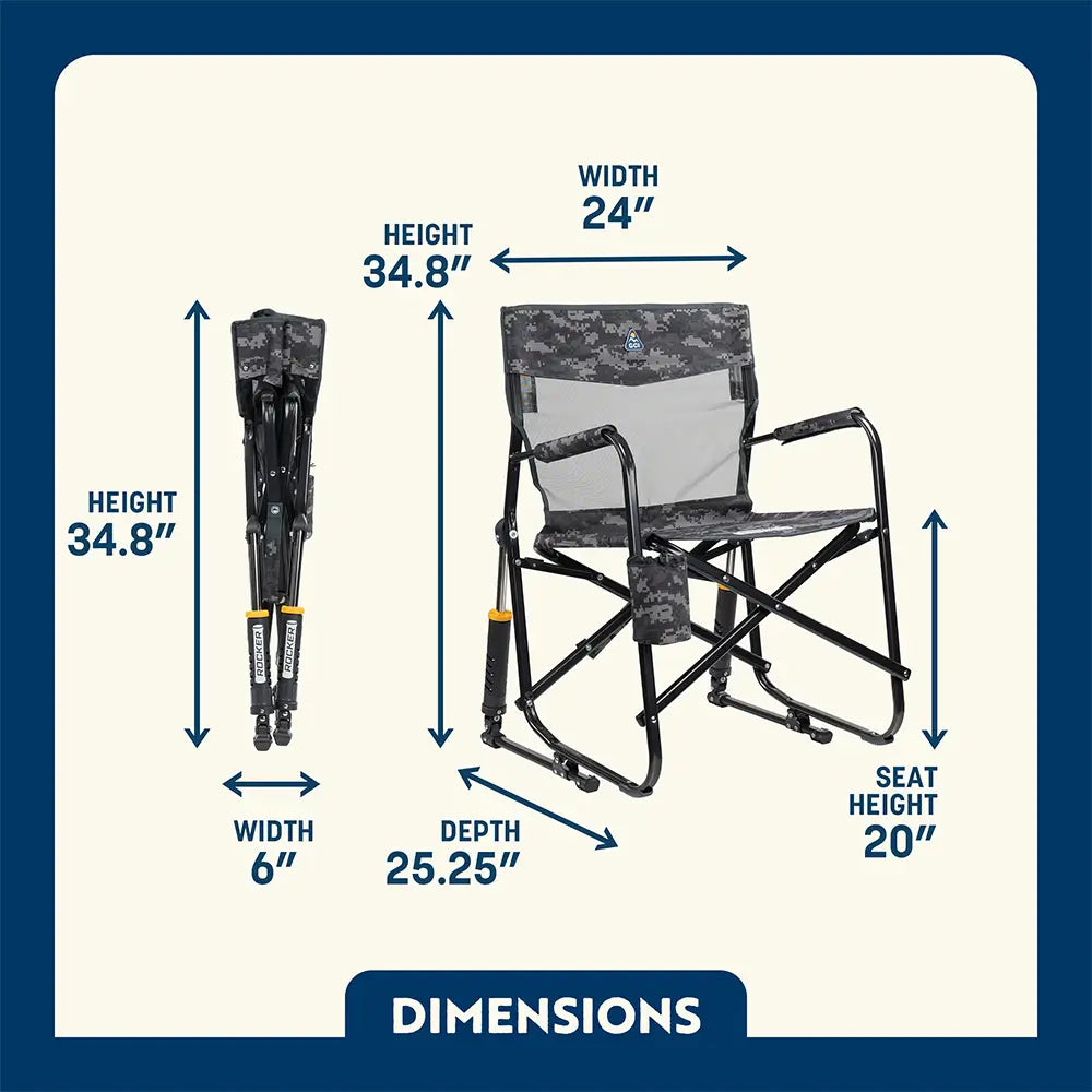 Freestyle Rocker Elite™ - Outdoor Camp Style