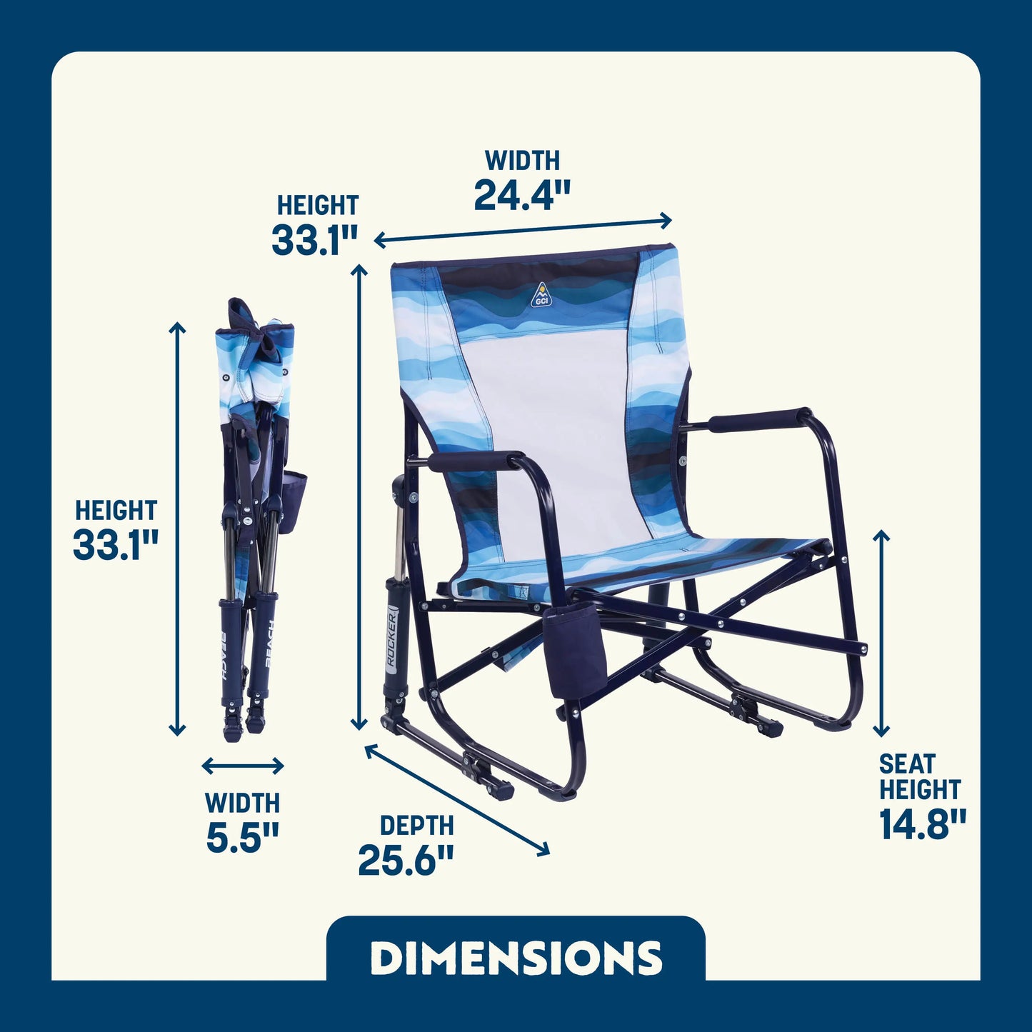 Beach Rocker™ - Ocean Side Fit