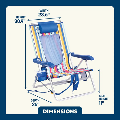 Backpack Beach Chair™ - Harbor Choice