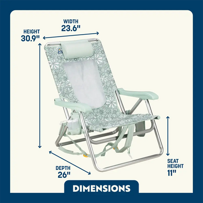 Backpack Beach Chair™ - Summer Water Ready