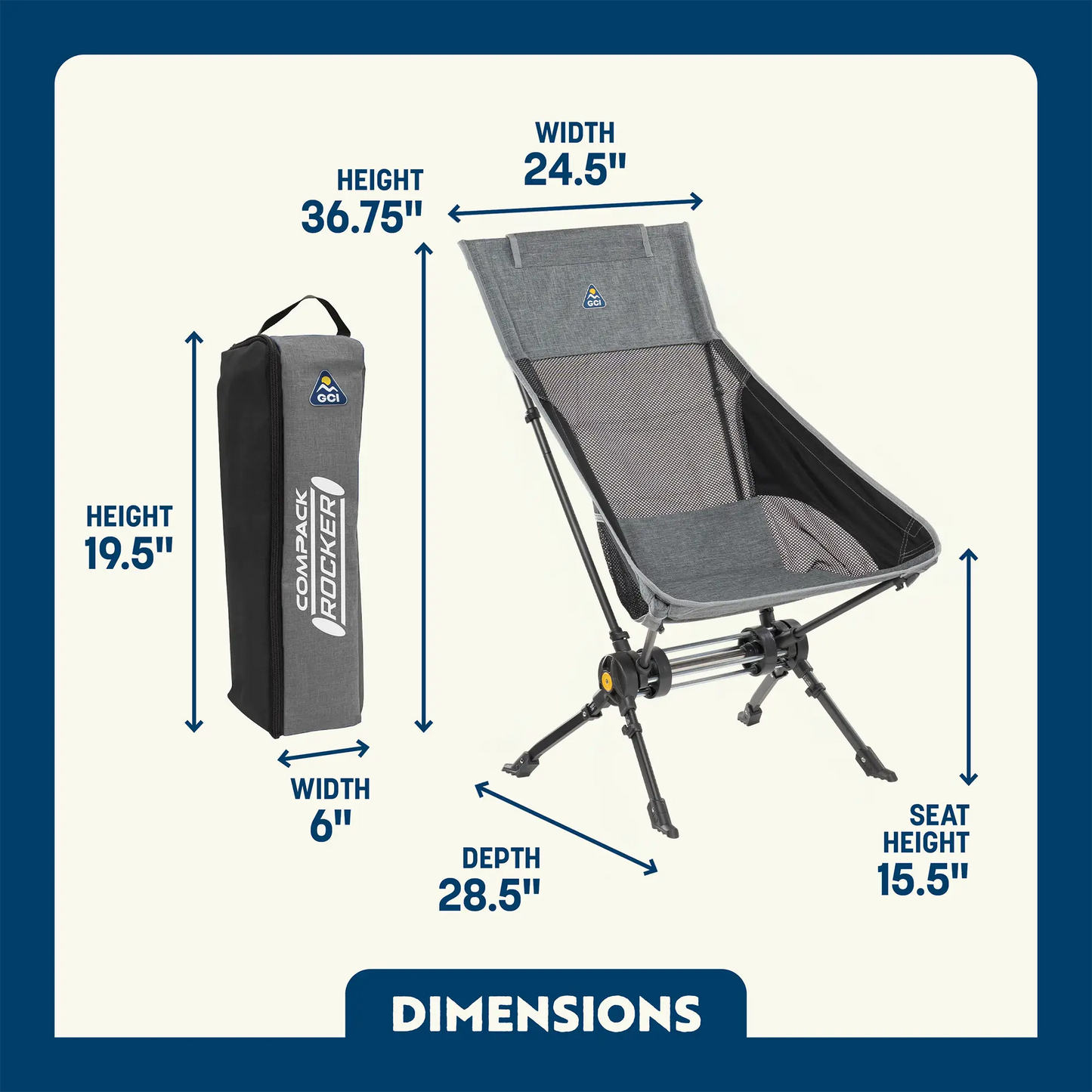 ComPack Rocker™ - Outdoor Choice