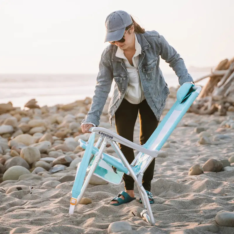 Bi-Fold Beach Chair™ - Coastline Carry