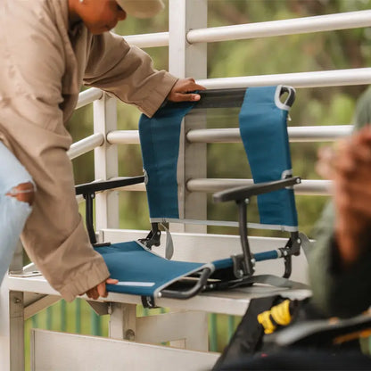 Big Comfort Stadium Chair™ with Armrests - Game Day Choice