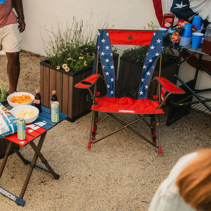 Comfort Pro Rocker™ - USA Anniversary Deluxe - Tailgate Comfort