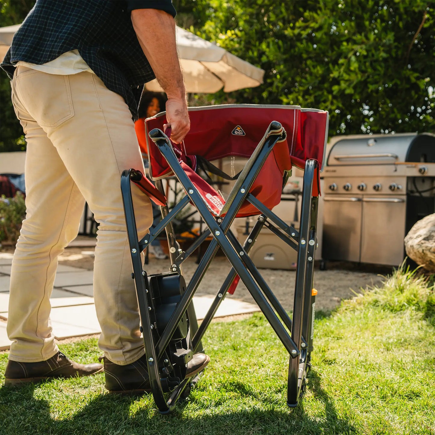 Freestyle Rocker XL™ with Side Table - Weekend Prep