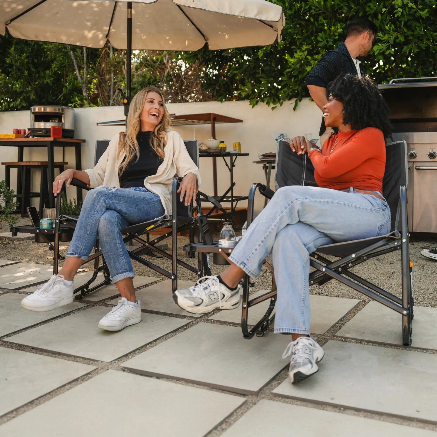 Freestyle Rocker XL™ with Side Table - Weekend Prep