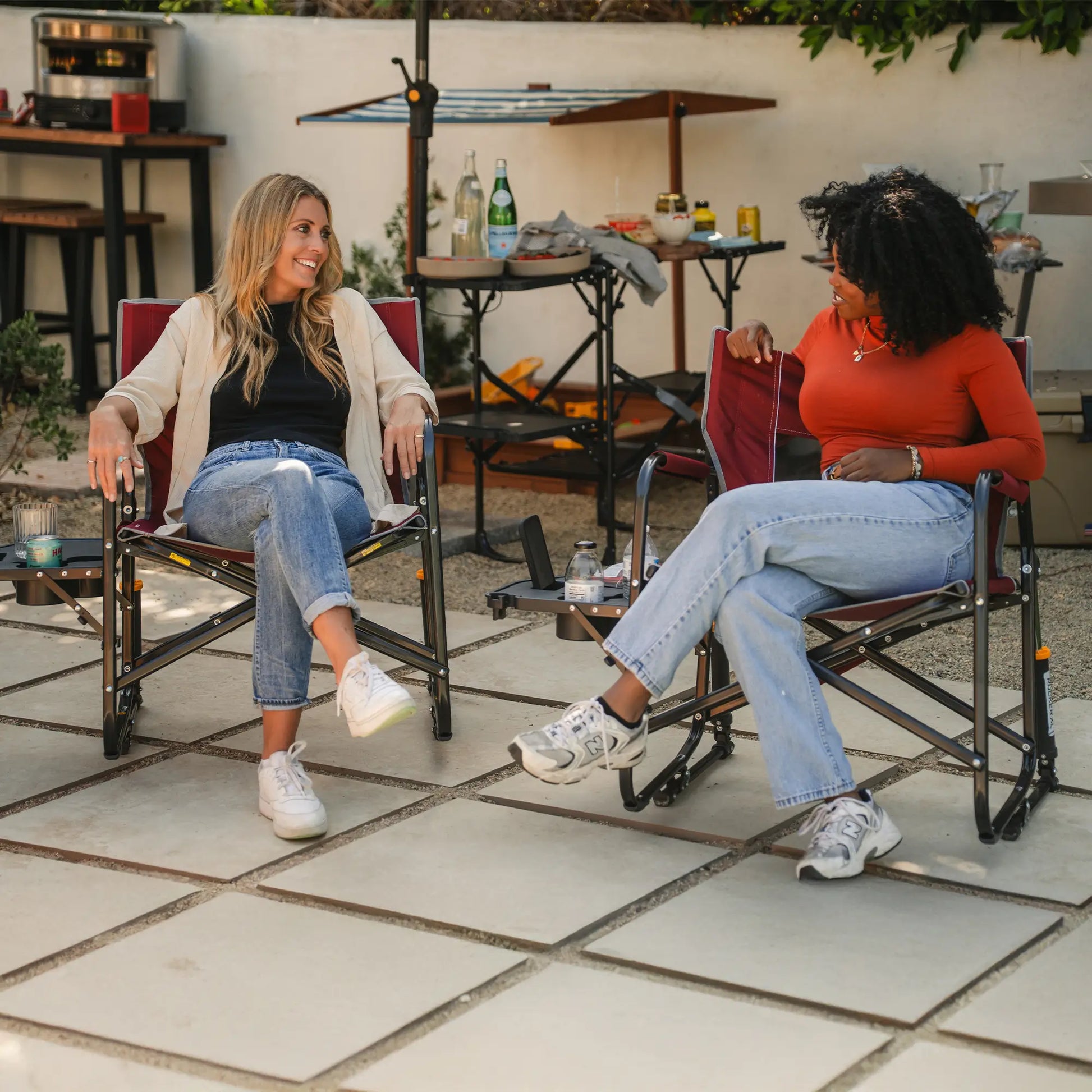 Freestyle Rocker XL™ with Side Table - Weekend Prep