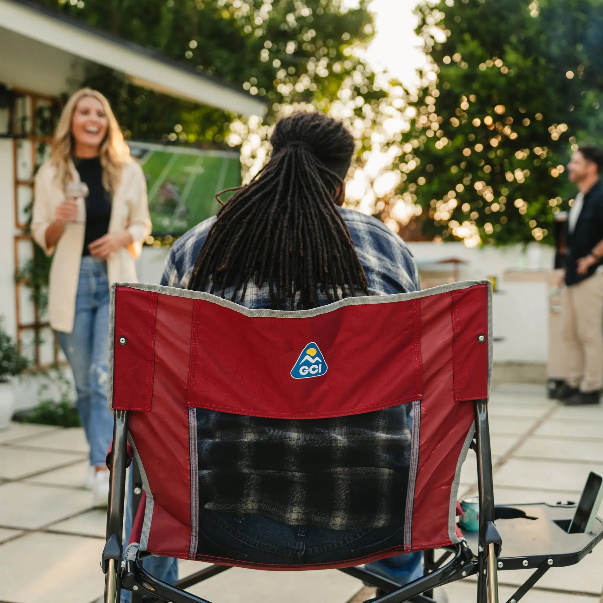Freestyle Rocker XL™ with Side Table - Weekend Prep