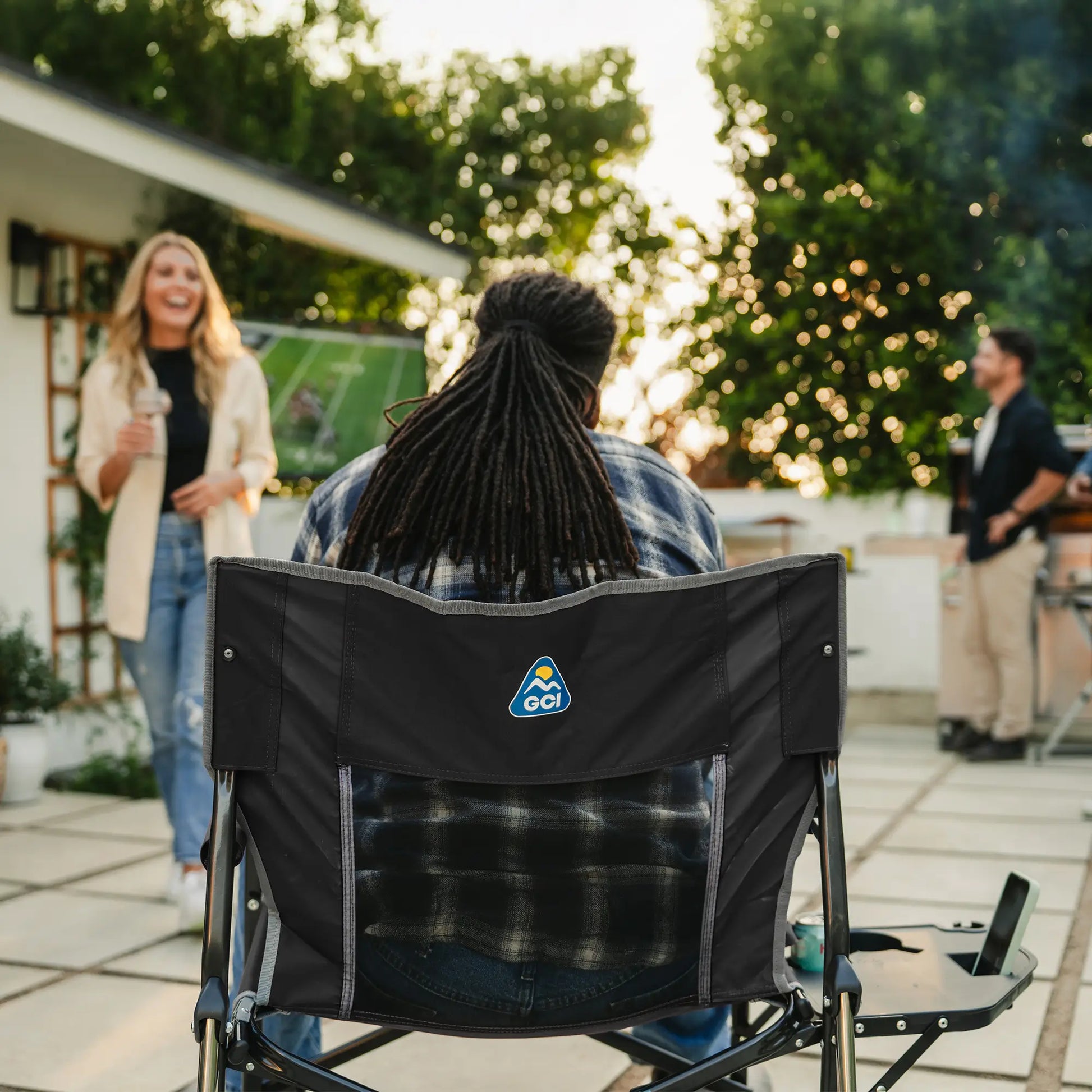 Freestyle Rocker XL™ with Side Table - Weekend Prep