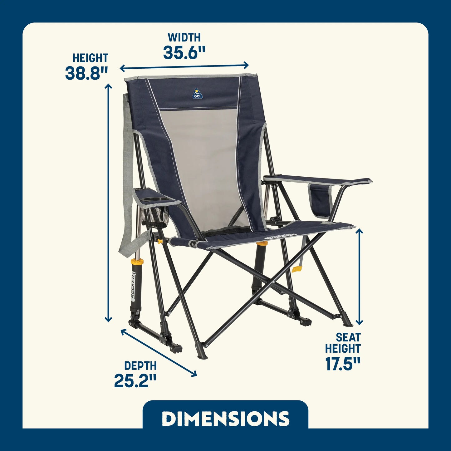 Comfort Pro Rocker™ - Trail Day Comfort