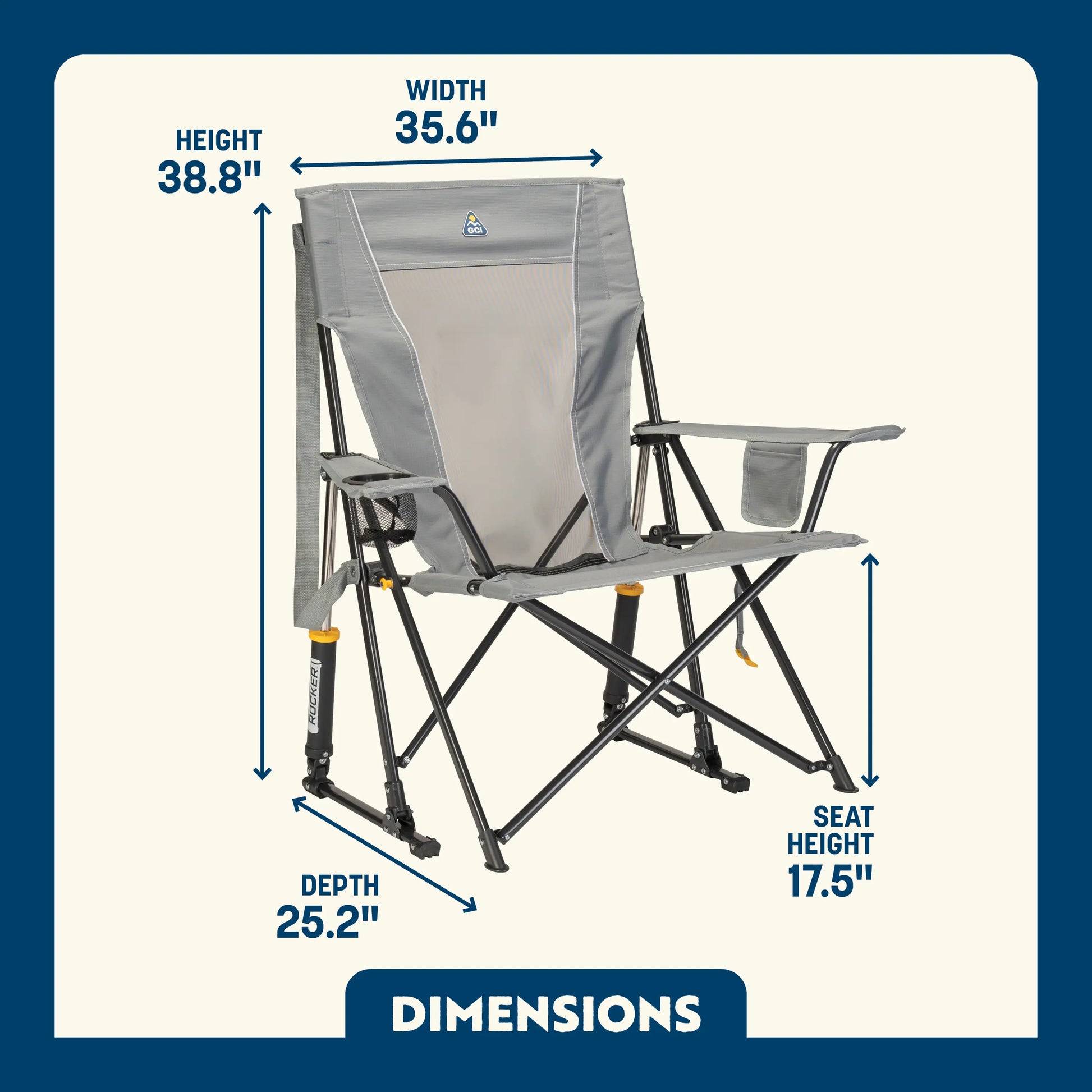 Comfort Pro Rocker™ - Trail Day Comfort