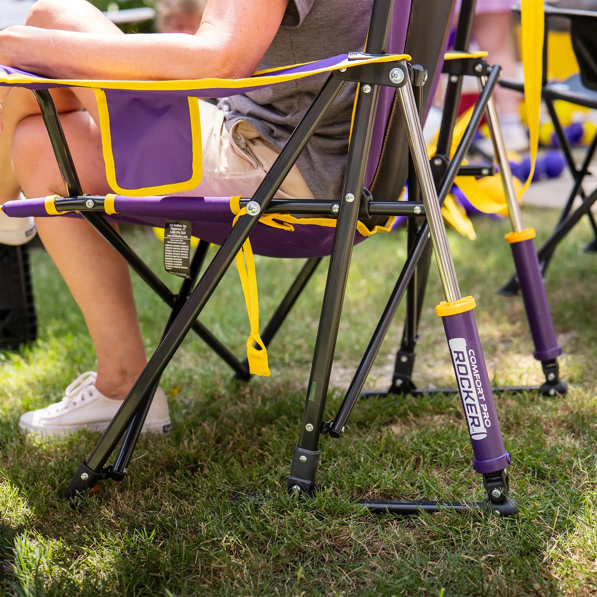 College Comfort Pro Rocker™ - LSU Tigers - Tailgate Pick