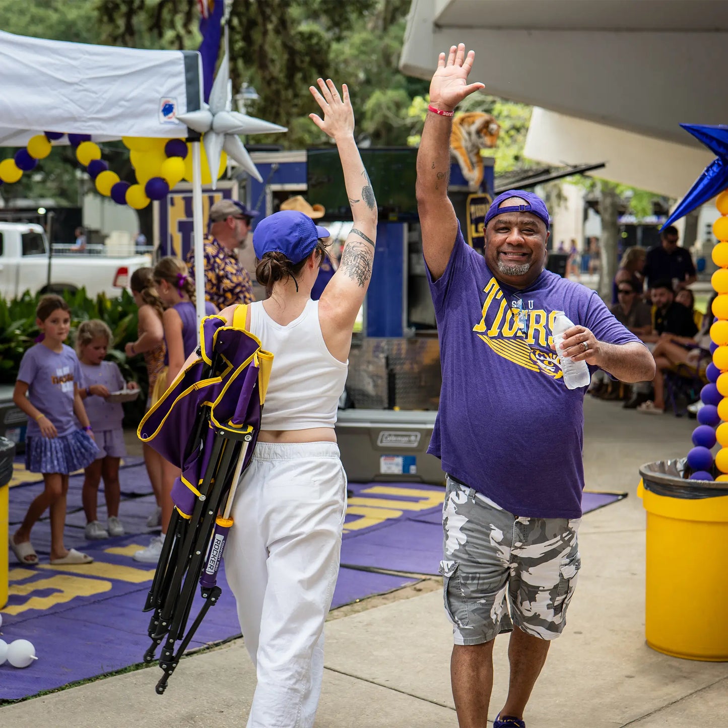 College Comfort Pro Rocker™ - LSU Tigers - Tailgate Pick