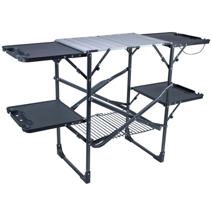 Slim-Fold Cook Station™ - Tailgate Setup