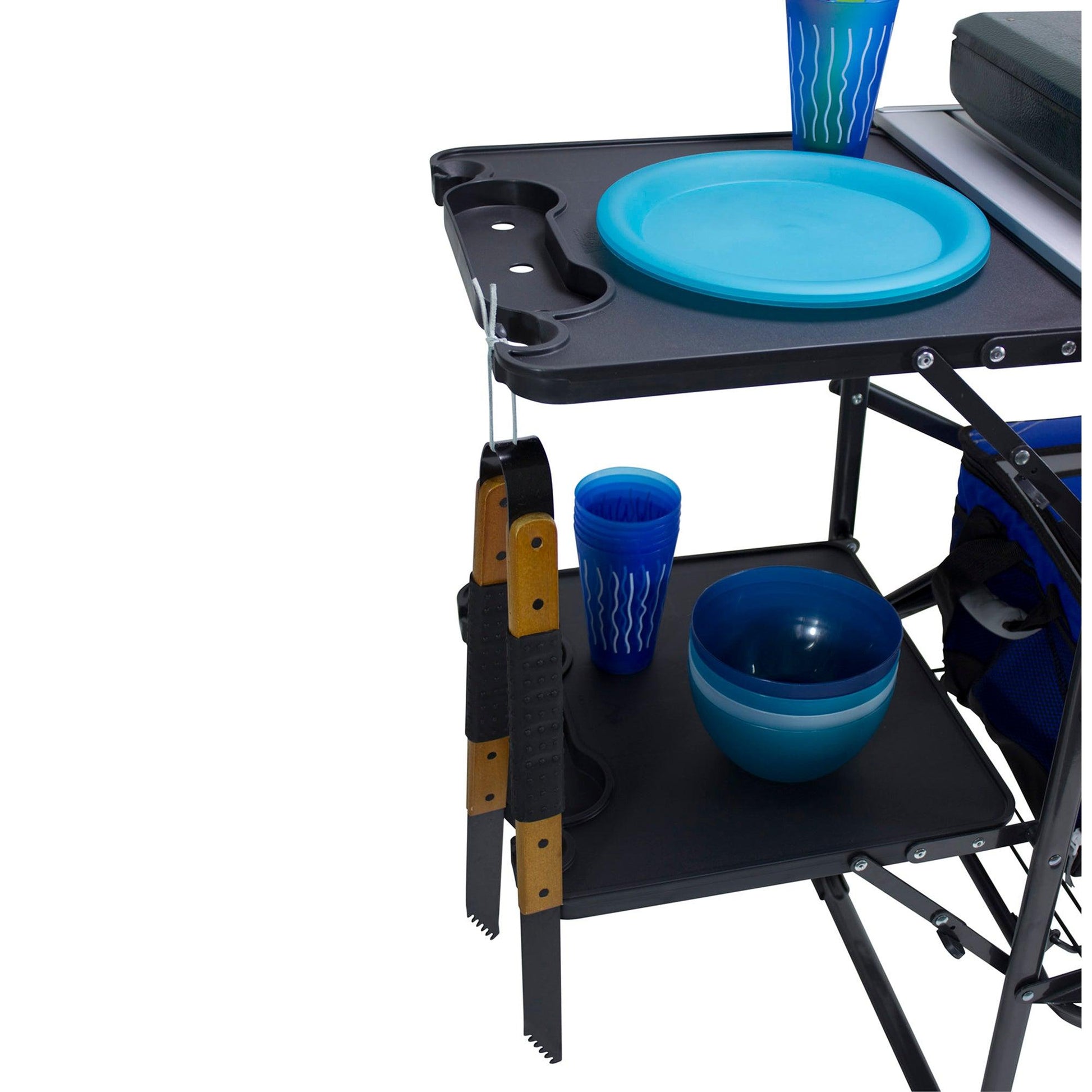 Slim-Fold Cook Station™ - Tailgate Setup