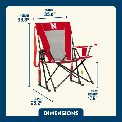 College Comfort Pro Rocker™ - Nebraska Cornhuskers - Sideline Pick