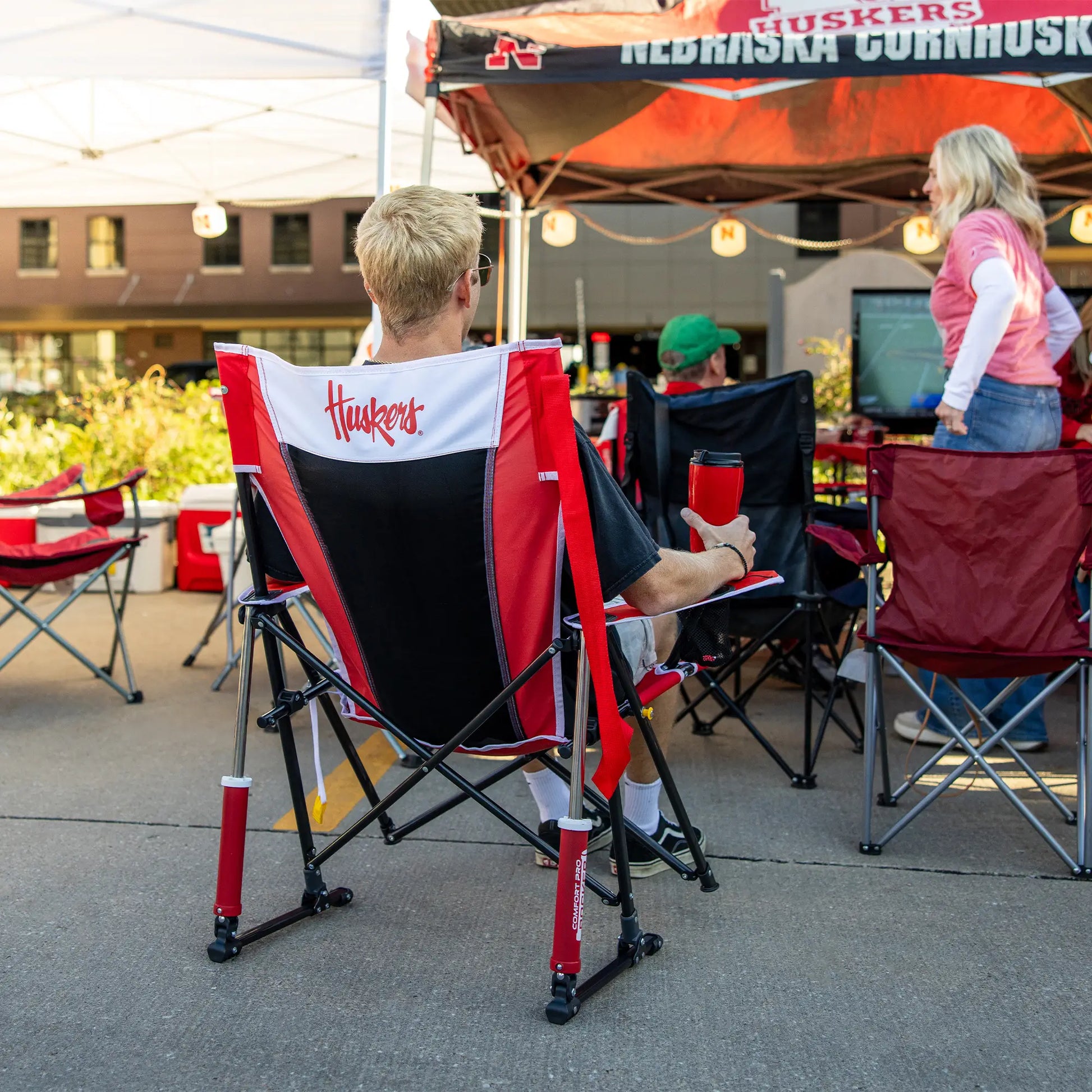 College Comfort Pro Rocker™ - Nebraska Cornhuskers - Sideline Pick