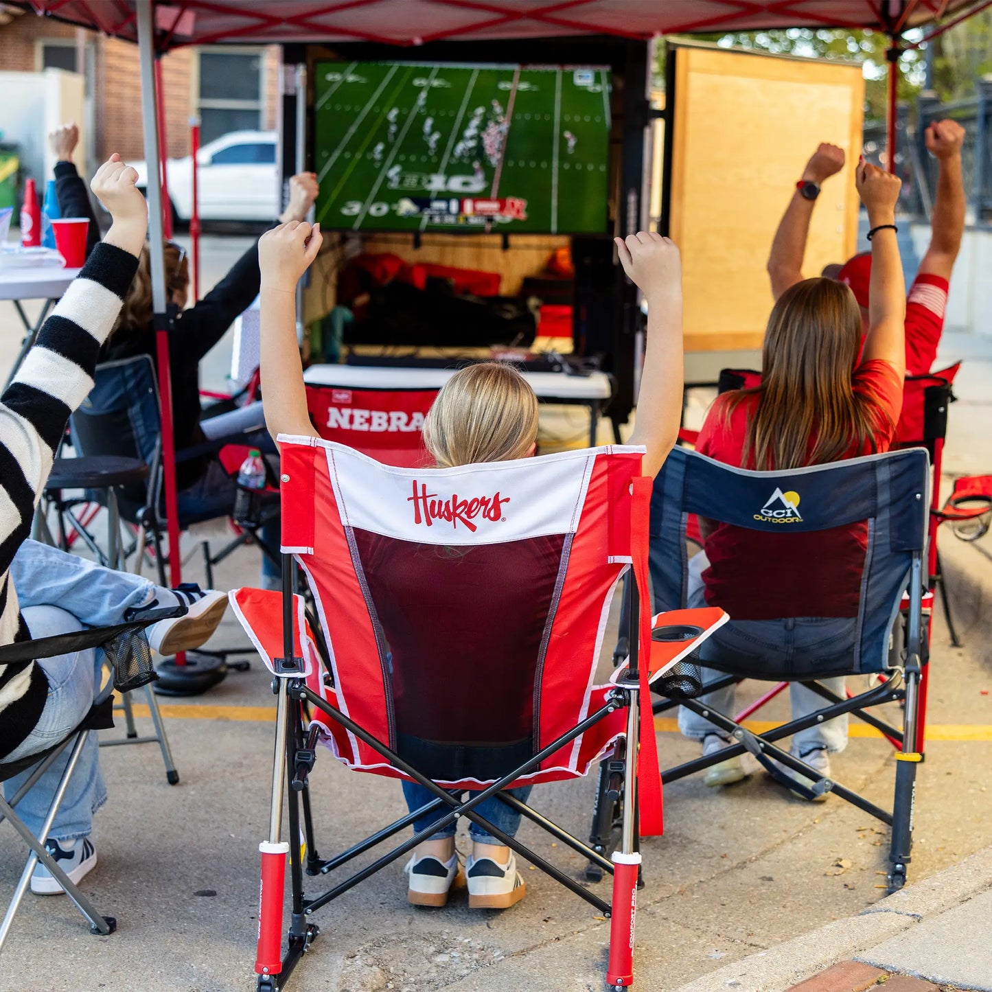 College Comfort Pro Rocker™ - Nebraska Cornhuskers - Sideline Pick