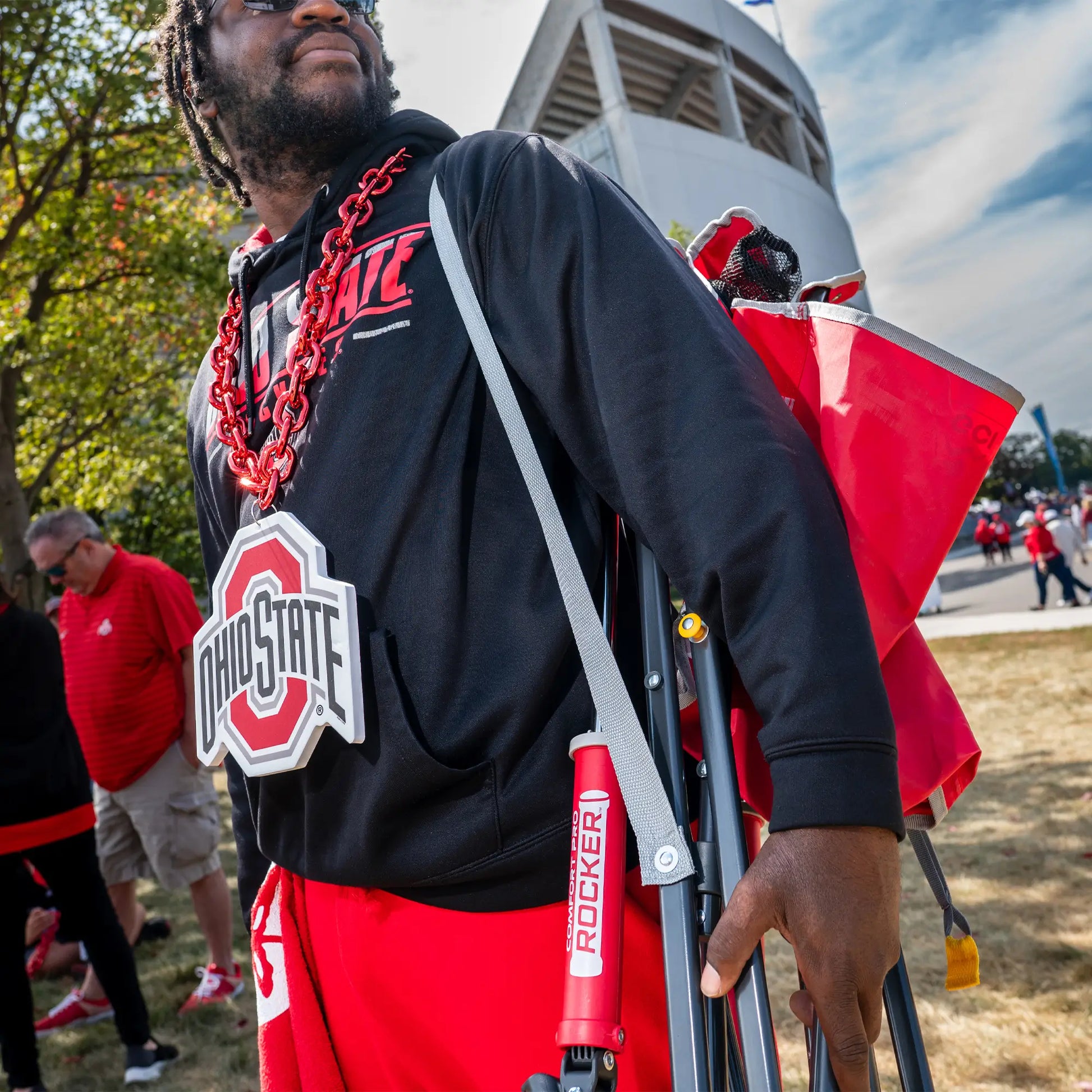 College Comfort Pro Rocker™ - Ohio State Buckeyes - Fan Pick