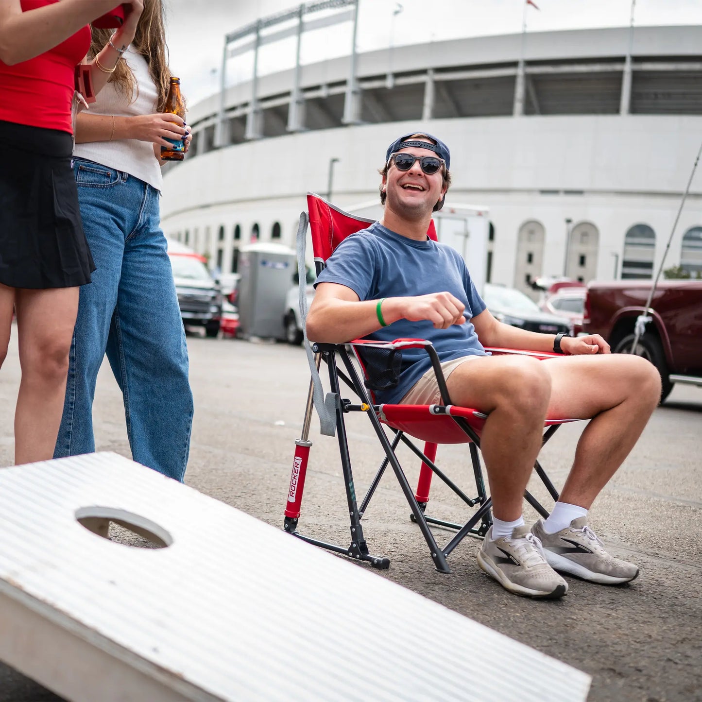 College Comfort Pro Rocker™ - Ohio State Buckeyes - Fan Pick