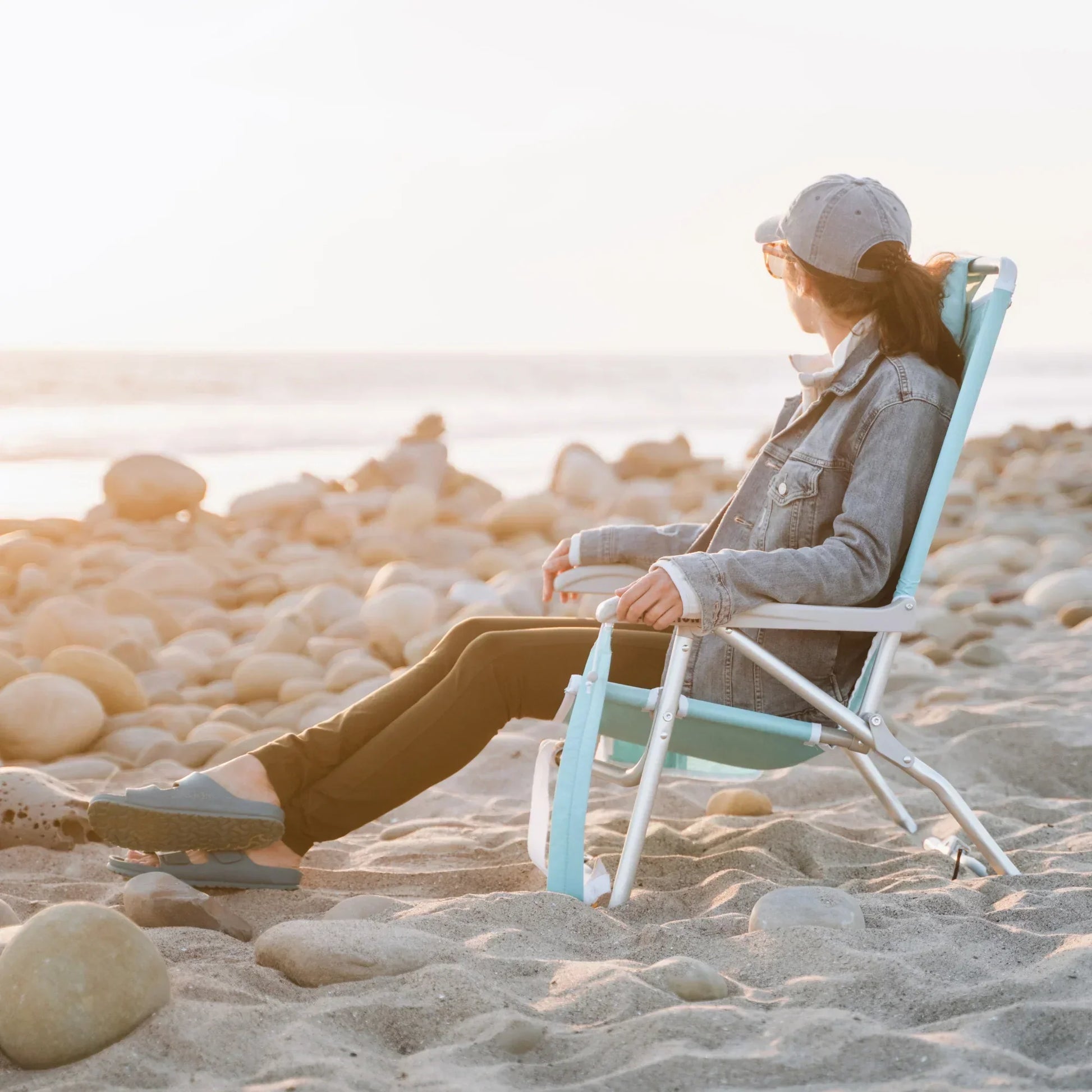 Bi-Fold Beach Chair™ - Seaside Choice