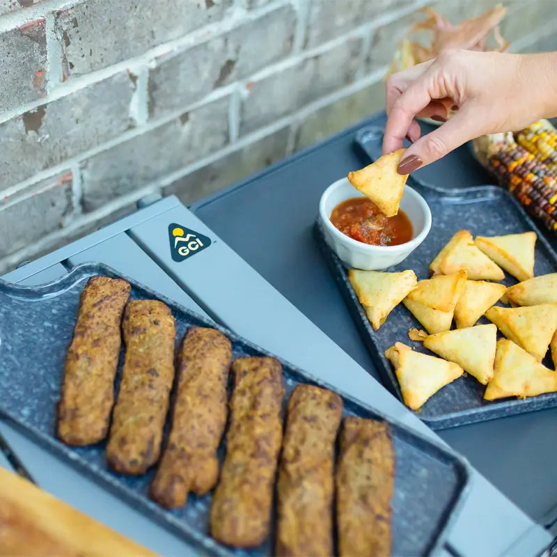 Slim-Fold Cook Station™ - Tailgate Setup