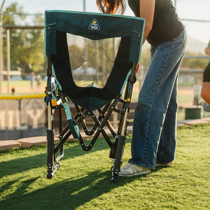 Stowaway Rocker™ with Side Table - Tailgate Prep