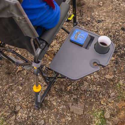 Stowaway Rocker™ with Side Table - Tailgate Prep
