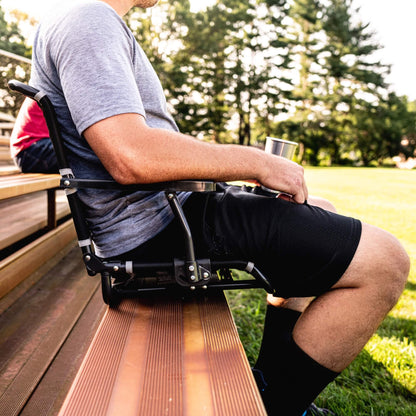 Big Comfort Stadium Chair™ with Armrests - Game Day Choice