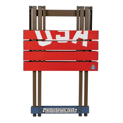 Compact Camp Table 20™ - USA Anniversary Deluxe - Tailgate Serve